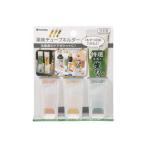 inomata イノマタ化学 薬味チューブホルダー 3P クリアー