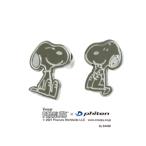 バンビジュエリー株式会社  PEANUTS × Phiten お座りスヌーピーピアス KLPZ00001 ステンレス スタッドピアス