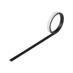 J.G.C. 日本緑十字社 粘着マグネット(強磁力タイプ) マグネ10T 10mm幅×1m×1.2mm 裏テープ付 312110