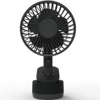 TOPLAND トップランド 扇風機 コンパクト クリップ式 どこでもFANTASTIC in the CAR カーソケット電源対応 SF-DFK39 BK