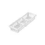 Richell リッチェル トトノ 野菜・冷凍室用 伸縮ストッカー 浅型 スリム