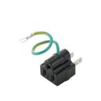 BUFFALO Buffalo 3 булавка =2 булавка конверсионный адаптор черный BSTAPA01BK