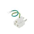 BUFFALO Buffalo 3 булавка =2 булавка конверсионный адаптор белый BSTAPA01WH