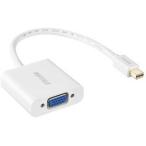 BUFFALO バッファロー miniDisplayPort-VGA変換アダプタ ホワイト BMDPVGWH
