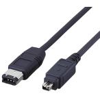 ELECOM Elecom IEEE1394 кабель (6 булавка -4 булавка ) 1.0m черный IE-461BK