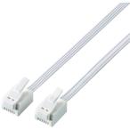 ELECOM Elecom ушко поломка предотвращение modular кабель 0.5m белый MJ-T05WH