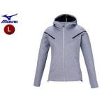 ミズノ mizuno  32MC8860-03 レディース　テックシールドジャケット（フリース） 【L】 （グレー杢）