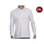 ミズノ mizuno  鹿の子台衿 長袖シャツ メンズ 2XL (01:ホワイト) 52MA9A30