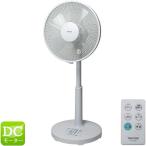 TEKNOS テクノス リビング扇風機 DCモーター 30cm5枚羽根 フルリモコンDC KI-327DC W ホワイト
