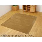 IKEHIKO イケヒコ  ラグ1.5畳 洗える 無地 イーズ ベージュ 約130×185cm 裏:すべりにくい加工 ホットカーペット対応 3963409