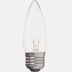 YAZAWA C372640C　シャンデリア球 クリア 40W 口金E26