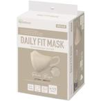 IRIS OHYAMA アイリスオーヤマ DAILY FIT MASK 立体 ふつうサイズ 30枚入 ペールベージュ RK-F30SXQ