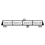 MICRO ACE マイクロエース 115系0番代 集中冷房車 湘南色 簡易シールドビーム 小山電車区 4両セット A6756