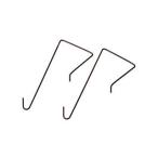 NISSA/ニッサチェイン ドアフック スリムタイプ 100mm A-1003