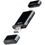  Sanwa Supply Type-C/USB A устройство для считывания карт USB3.2 Gen2 SD/microSD одновременно осознание возможность UHS-II соответствует черный ADR-5TCMSD3BK