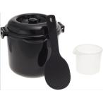 Kakusee カクセー 554379　電子レンジ専用炊飯器 備長炭入 ちびくろちゃん 2合炊き