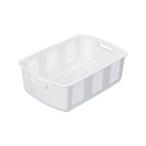 SHINKI 新輝合成 TONBO フロート 脱衣かご ホワイト 07658