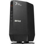 ショッピングクレジット BUFFALO バッファロー Wi-Fi 7(11be)対応デュアルバンドWi-Fiルーター 5764+688Mbps WSR6500BE6P/DBK ブラック