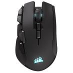 CORSAIR コルセア IRONCLAW 2.4GHz Bluetooth USB 右利き 10ボタン ワイヤレス ゲーミングマウス ブラック CHR-9317110-WW