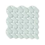 TRUSCO トラスコ中山 抗菌・防炎ジョイントスノコ 素足用 グレー TJSS15-GY