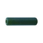 TRUSCO トラスコ中山 六角穴付き止めネジ 平先 スチール M14X16 10本入 B63-1416
