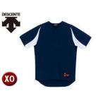 デサント DESCENTE  DB43M-NVSW ユニフォームシャツ カラーコンビネーション 【XO】 （ネイビー×Sホワイト）