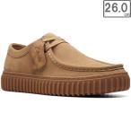clarks Clarks [ мужской ]to- Hill low [ темный Sand замша ][UK8/26.0cm] 26173471 Torhill Lo