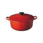 LE CREUSET ル・クルーゼ  ル・クルーゼ　ココット・ロンド　2501 16cm　チェリーレッド