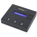 ショッピングusbメモリ StarTech.com USBメモリデュプリケーター/1対2/独立型/PC不要/最大1.5GB/分/1回・3回上書き消去機能/LCD搭載