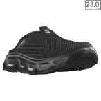 ショッピングSALOMON SALOMON サロモン 【レディース】リラックススライド6.0 【ブラック/ブラック/アロイ】【23.0cm】 L47112400