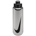 NIKE ナイキ ステンレス リチャージ チャグボトル 【ブラッシュドステンレススチール/ブラック/ブラック】【950ml】