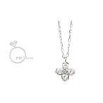 me.luxe／エムイーリュークス  Swarovski. ブルートパーズフラワーネックレス