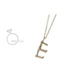 me.luxe／エムイーリュークス  95-0771 イニシャルネックレス　【E】
