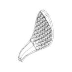 SHARP sharp "plasma cluster" система очищения воздуха ионами осушитель для задний покрытие ( оттенок голубого ) (220 157 0025)