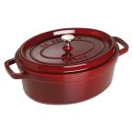 staub ストウブ ピコ・ココット楕円 31cm グレナディン40509-366