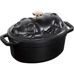 staub ストウブ  ピギーココット　１７cm　ブラック　40500-171