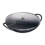 staub ストウブ ウォック/40509−398 黒