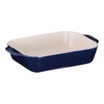 staub ストウブ ストウブ セラミック レクタンギュラーディッシュ 27cm×20cm ブルー 40508-591