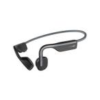 Shokz ショックス 骨伝導方式 Bluetoothヘッドホン イヤホン 耳かけ OpenMove Slate Grey AFT-EP-000022