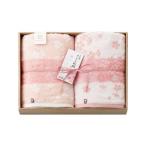 　 ★★★今治謹製　さくら紋織　桜染め　バスタオル２枚セット（木箱入）   ＳＭ２２７０