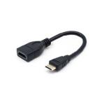  Япония Trust технология JTT miniHDMI мужской -HDMI женский изменение кабель 15cm JTMIHDM-HDF15