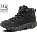 ショッピングゴアテックス MERRELL メレル 【メンズ】モアブ 3 シンセティック ミッド ゴアテックス【トリプルブラック】【25.0cm】 M500249