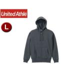 United Athle/ユナイテッドアスレ  10.0オンス T/Cスウェット フルジップパーカ（裏起毛）アダルト 【L】 （セメント）