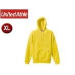 United Athle/ユナイテッドアスレ  10.0オンス スウェットプルオーバーパーカ（パイル） 【XL】 （ブレージングイエロー）