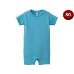 United Athle/ユナイテッドアスレ  5.6オンス ベイビー ロンパース 80cm (アクアブルー) 514802-83