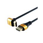 HORIC сигнал likHDMI кабель L type 270 раз 1m Gold HL10-568GD