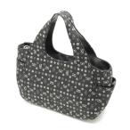 ショッピングサボイ SAVOY サボイ ハンドバッグ ブラック モノグラムロゴ　SM61914401