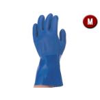 OTAFUKU GLOVE おたふく手袋 PVCオイルレジスタント Mサイズ (青) 1P袋入 A-206