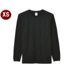 bon Max BONMAX 6.2 унция тяжелый to длинный рукав футболка ( цвет ) черный XS