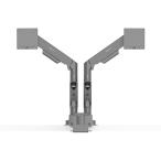 BenQ ベンキュー 高耐荷重デュアルモニターアーム/VESA規格(100x100mm・75x75mm)対応/ブラック BDH01